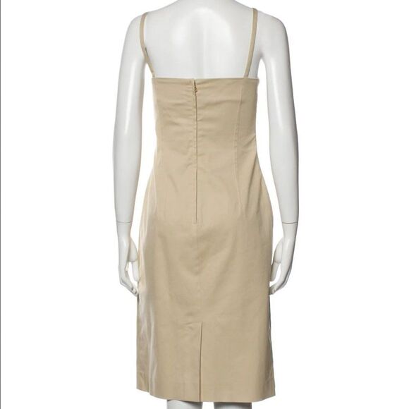 Dolce & Gabanna Square Neckline Knee-Length Dress White - Picture 5 of 7